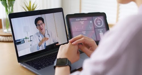Telehealth appointment.